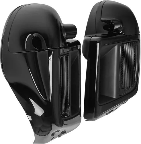 Miniatura 5 de HR3 Carenados inferiores ventilados de color negro vívido a juego compatibles con Harley Ultra Limited, Road Glide, Electra Glide, Tri Glide 2014