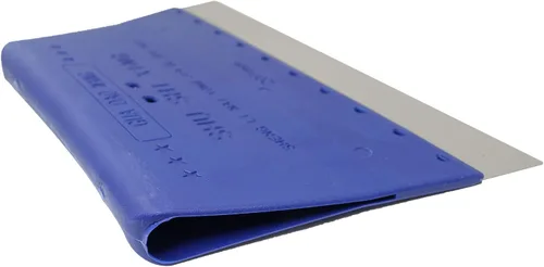 Miniatura 4 de Rascador de pasta de soldadura de acero inoxidable 8.071 in Junta de raspado plana para moler y pulido, azul