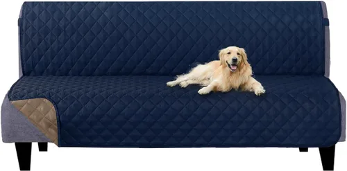 Miniatura 94 de U-NICE HOME Funda de sofá reversible para perros con correas elásticas, resistente al agua, protector de muebles para mascotas, funda de sofá