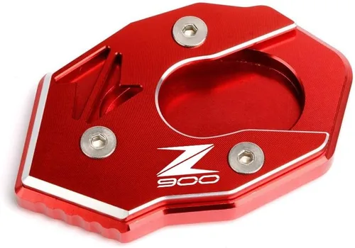 Miniatura 8 de KAnduo M Motorcycle CNC Aluminium Side Stand Enlarge Extension for Kawasaki Z900 Z650 Z1000 Z800 2010-2022 Z 900 Z 800 Z 650 Z1000r Z1000 Y