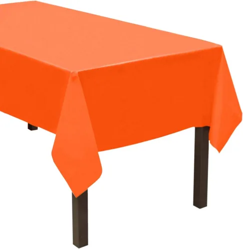 Miniatura 17 de Party Essentials ValuMost - Mantel de plástico disponible en 36 colores, 54 x 108 pulgadas, lavanda
