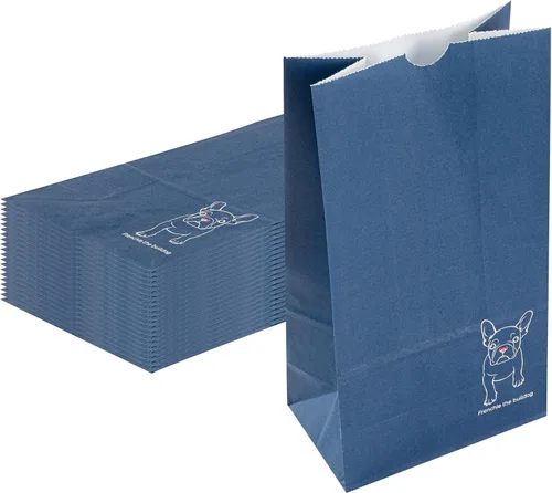 Miniatura 42 de Restaurantware Bag Tek - Bolsas de papel de 2 libras, 100 bolsas de almuerzo desechables, pequeñas para almuerzos, sándwiches y aperitivos, bolsas