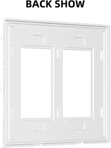Miniatura 372 de Placa de Interruptor de Luz Azul de 1 Gang, Placa de Pared Decorativa de Palanca Individual, Cubierta de Placa de Pared de Palanca, Placa Frontal