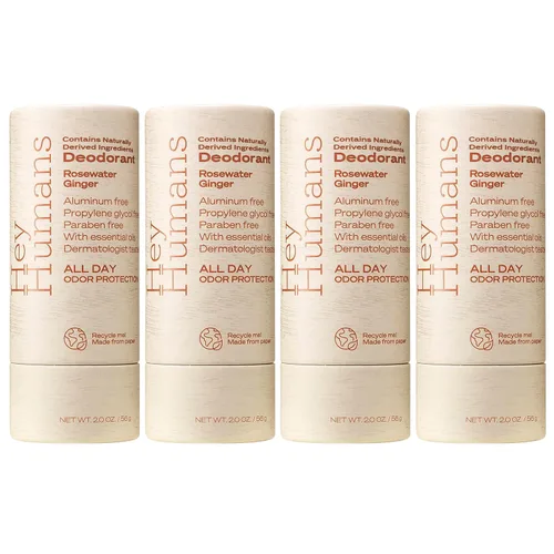 Miniatura 8 de Hey Humans Desodorante sin aluminio para mujeres y hombres, contiene ingredientes derivados naturalmente, control de olores de larga duración