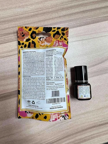 Miniatura 8 de Lyon Lash Super Clear - Pegamento de extensión de pestañas de 0.2 fl oz 1 a 2 sec tiempo de secado 6 a 8 semanas Suministros adhesivos negros