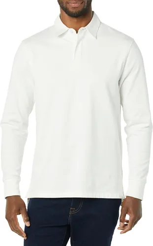 Miniatura 4 de Tienda Essentials Men's Organic Cotton Long Sleeve Rugby Top (Previously Tienda Aware)