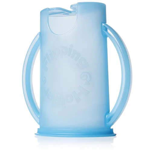 Miniatura 7 de Flipping Holder Soporte para Bolsas de Alimentos a Prueba de Apretones para Niños Pequeños, Bebés, Niños, Sin Desorden, Soporte para Caja de Jugo
