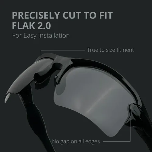 Miniatura 3 de Dynamix Lentes de repuesto polarizados para Oakley Flak 2.0 XL, fáciles de instalar, se ajustan perfectamente