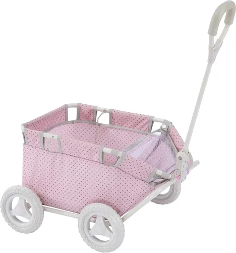 Miniatura 10 de Olivia's Little World - Carriola de Paseo con Cuna para Muñecas, Carriola de Muñecas para Niñas de 3, 4, 5 Años, Carriola de Juguetes para Niños