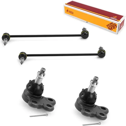 Miniatura 292 de Metrix Premium Chassis Parts - Juego de 4 piezas de articulación de rótula superior y barra estabilizadora delantera para Ford Ranger RWD 1998-2011