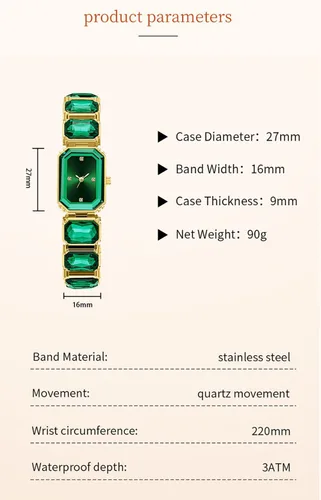 Miniatura 4 de BESTKANG Reloj de pulsera de cristal de lujo para mujer, reloj impermeable de moda
