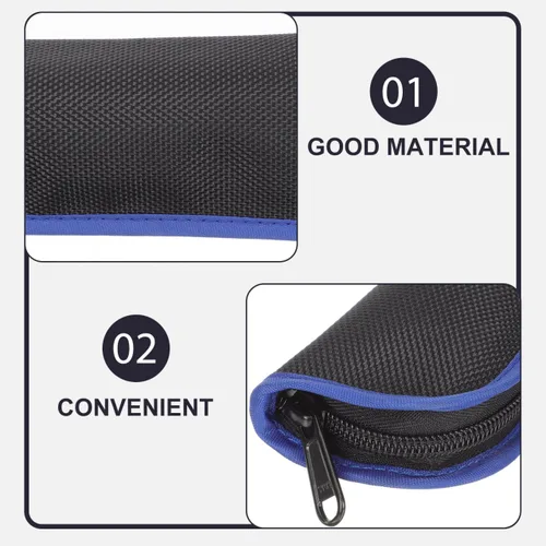 Miniatura 10 de SUPVOX Funda de transporte portátil para flauta de tela Oxford de 12.99 x 2.75 x 0.98 pulgadas, bolsa de almacenamiento ligera para instrumentos