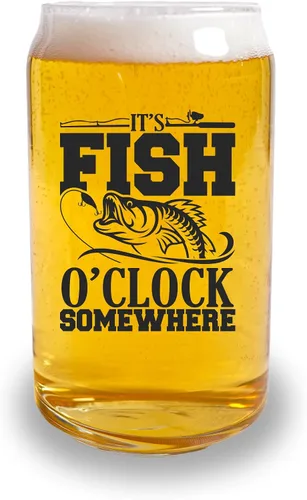 Miniatura 7 de Lata de cerveza para hombre de 16 onzas para hombres, regalos de pesca para hombres, vaso para el día del padre, regalos para taza de pescador