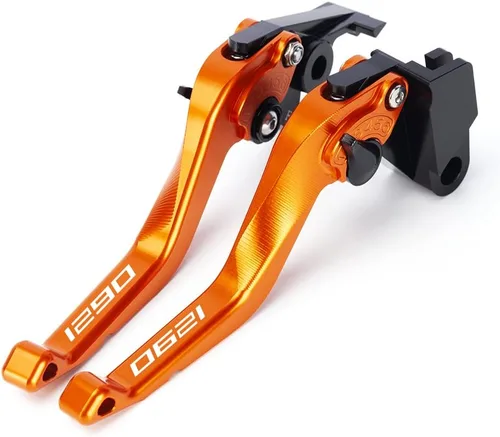 Para 1290 Super Duke R/GT 2014-2021 motocicleta aluminio Shorty freno embrague palancas 1290 super duke r 1290 super duke gt Accesorios (naranja)
