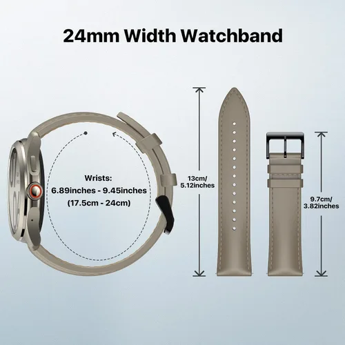 Miniatura 2 de Ticwatch Pro 5 - Correa de repuesto para reloj inteligente de 0.945 in de ancho, correa de reloj original de liberación rápida, solo para reloj Pro