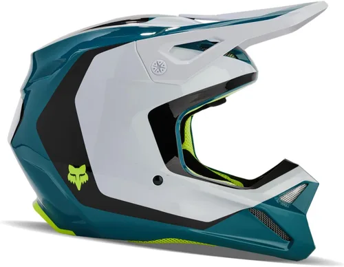 Miniatura 2 de Fox Racing Casco unisex para motocross V1, azul Maui, XXL