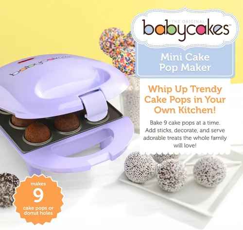 Miniatura 2 de Máquina para preparar Cake Pop Babycakes, Lila