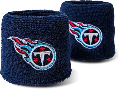 Miniatura 38 de Franklin Sports Muñequeras con Logotipo de Equipo de la NFL - Par de Muñequeras Juveniles para Disfraces y Uniformes