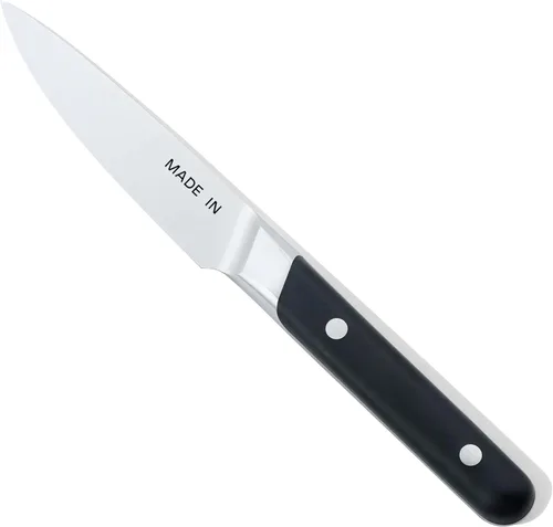 Miniatura 2 de Made In Cookware - Cuchillo de pelar de 4" Francia - Mango negro de trufa de espiga completa