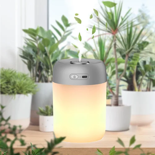 Miniatura 3 de Luces Nocturnas Humidificadores Para Dormitorio, Recargables USB, Luces LED Para Dormitorio, Humidificador Portátil De 4 Modos Adecuado Para Varias