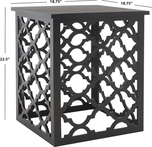 Miniatura 3 de Safavieh Home Collection AMH1507 - Mesa auxiliar, color negro