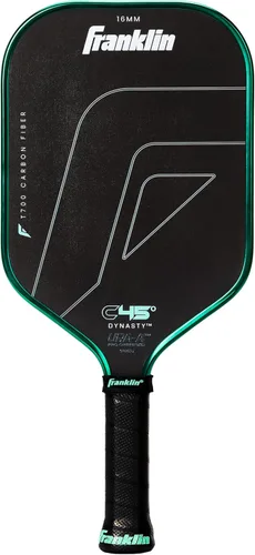 Miniatura 16 de Franklin Sports Paletas profesionales de Pickleball – Serie de fibra de carbono C45 - Aprobadas oficialmente por USAP + UPA – Diseño para jugadores