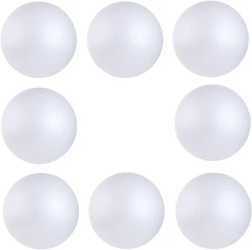 Miniatura 13 de 100 piezas de bolas de espuma blancas de 1 pulgada de poliestireno, bolas de manualidades de espuma para arte, manualidades, hogar, proyectos 1.0 in