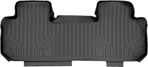 Miniatura 30 de SMARTLINER Juego de alfombrillas de piso de 2 filas compatibles con Chevrolet Traverse 2011-2017