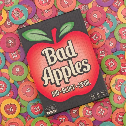 Miniatura 7 de Lost Boy Entertainment Bad Apples - Juego de mesa - Juegos familiares - Juegos de fiesta - para adultos y adolescentes - Estrategia - Pujas