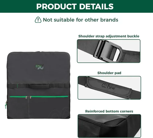 Miniatura 4 de FXW Bolsa de almacenamiento especializada para corralitos para perros (no apta para otras marcas), diseñada para viajes en caravana, se adapta a 24