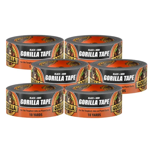 Miniatura 9 de GORILLA Cinta adhesiva, para conductos, de uso general, resistencia triple en capas, para interior y exterior, cubierta resistente al clima, 1.88