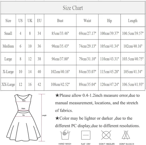 Miniatura 7 de Vestido de verano para mujer, vintage, sin mangas, vestido de fiesta de Navidad, estampado divertido, faldas de té fluidas, tallas S-XXL