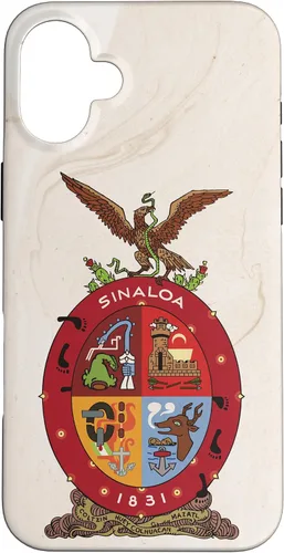 Miniatura 22 de iPhone 13 Pro Max Bandera de Sinaloa y fondo elegante - Funda Sinaloense Pride
