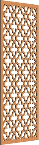 Miniatura 17 de Madison Paneles de pared decorativos de madera con calado, 9 3/8 pulgadas de ancho x 24 3/8 pulgadas de alto x 3/8 de alto, roble rojo rojo (Red Oak)