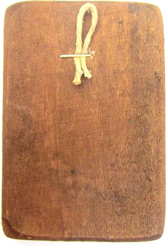 Miniatura 4 de Icono de madera griego cristiano ortodoxo madera de san nectarios de egina / A0