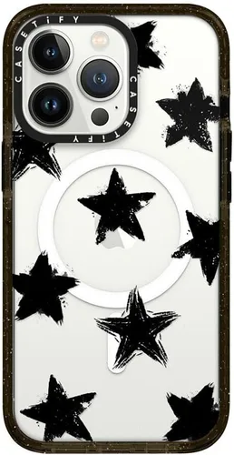 Miniatura 160 de Funda Impact de CASETiFY para iPhone 13 Pro Max con Magsafe - Estuche Claro Cuento de Invierno - Claro Negro Estuche transparente Winter Tale