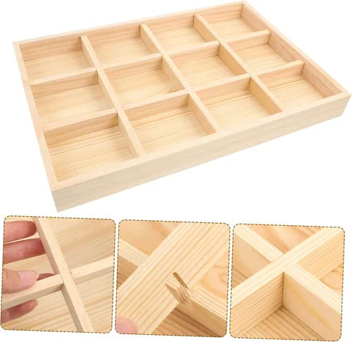 Miniatura 9 de EXCEART 3 piezas de placa colgante de madera para pendientes