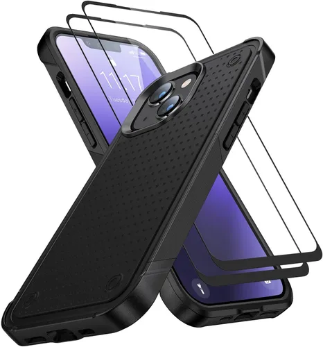 Miniatura 242 de Jeylly Funda para iPhone SE/Funda para iPhone 5S, Exterior de Plástico Duro que Absorbe Golpes + Interior de Silicona de Goma Defensor contra