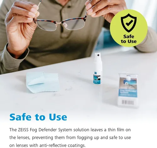 Miniatura 4 de ZEISS Kit antivaho con sistema antivaho para gafas