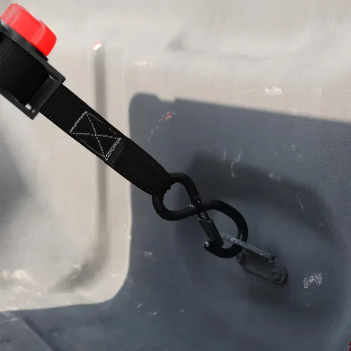 Miniatura 2 de Correa de trinquete NeatStrap con bloqueo de seguridad, ganchos en S de Chromoly - 680 kg de resistencia a la rotura - Correas de trinquete