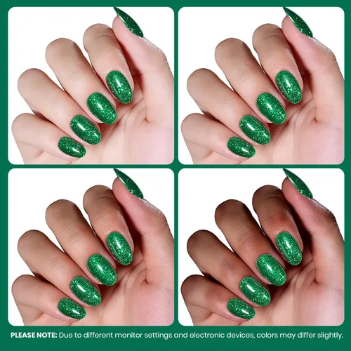 Miniatura 492 de Beetles - Esmalte de uñas de gel marrón – 0.5 onzas líquidas de esmalte de gel marrón oscuro, lámpara LED UV para uñas, regalo de manicura para I