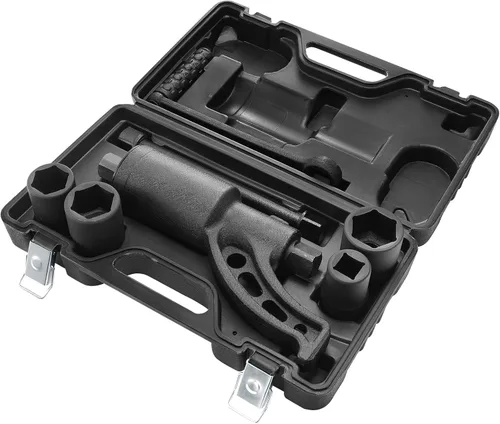 Miniatura 9 de VEVOR Multiplicador de Par, Juego de Llaves Multiplicadoras de Par de Servicio Pesado, Llave para Tuercas de Rueda con Impulsor de 1 Pulgada