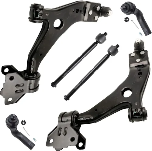 Miniatura 26 de Detroit Axle - Kit de brazos de control de extremo delantero 4WD para Ford 04-08 F-150, 06-08 Lincoln Mark LT, 4 extremos de barra de acoplamiento