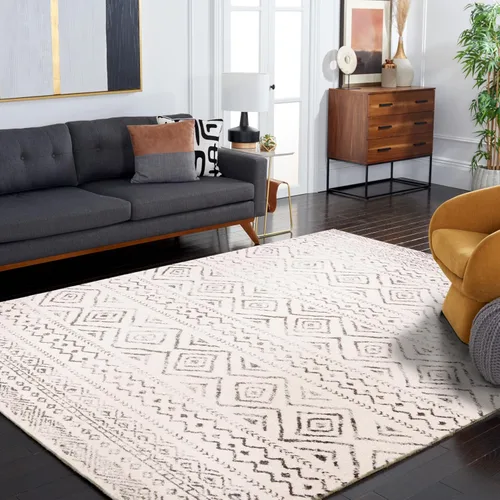 Miniatura 6 de SAFAVIEH Tulum Collection - Alfombra decorativa de 2 x 4 pies, diseño marroquí bohemio envejecido, no desprende pelusa y fácil de limpiar, ideal