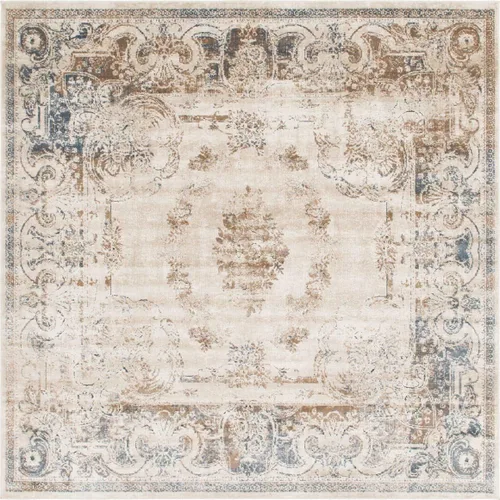 Miniatura 17 de Unique Loom Chateau Collection - Alfombra victoriana, texturizada, envejecida, vintage, tradicional, 3 x 13 pies, beige/marrón claro