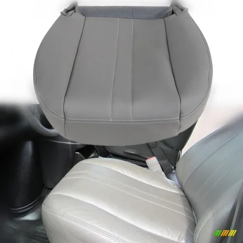 Miniatura 7 de GXARTS Funda de asiento de cuero para el conductor y el pasajero, parte inferior y superior, ajuste Gary para Chevy Express GMC Savana 1500 2500