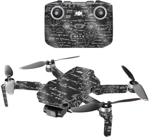Miniatura 7 de MightySkins Glitter brillante compatible con DJI Mini 2 Dron portátil - Cool Corgi Acabado de purpurina protector, duradero de alto brillo Fácil