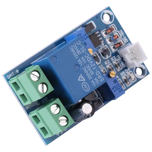 Miniatura 5 de FTVOGUE FTVOGUE - Placa de protección de batería de 12 V, módulo de protección de recuperación de interruptor automático de bajo voltaje de corte
