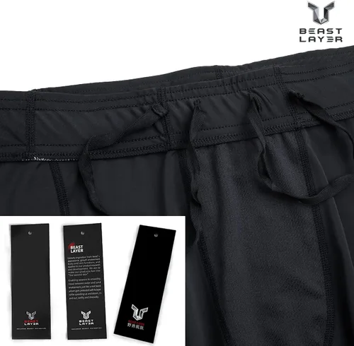 Miniatura 6 de HUGE SPORTS Pantalones cortos de natación de compresión para hombre, traje de baño activo fresco y seco, pantalones cortos de entrenamiento, mallas