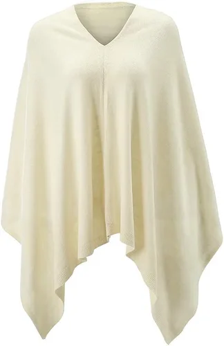 Miniatura 29 de Fomolom Ponchos para mujer, versátil, ligero, tejido sólido, chal envolvente, bufanda, accesorios para mujer
